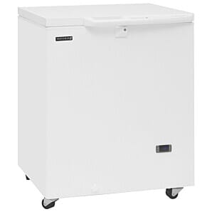 Front view of the Tefcold SE10-45 Low Temperature Chest Freezer, 155 Litres