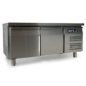 Blizzard SNC2 2 Door Low Height Refrigerated Snack Counter, 214 Litres