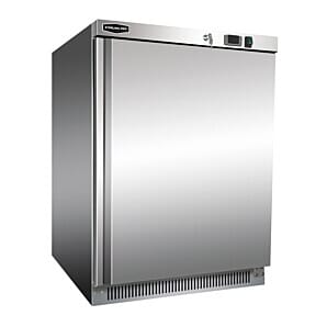 Sterling Pro Cobus SPR200S Single Door Stainless Steel Undercounter Refrigerator, 140 Litres