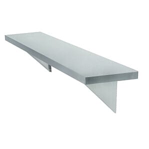 Front view of the Lincat SSH18 Built-in Wall Shelf, W1800mm
