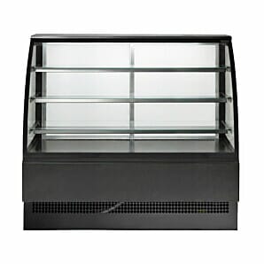 Sterling Pro EVO150-BLACK Patisserie Counter, 1.5m / 2.34m² Deck