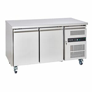 Sterling Pro Cobus SPCR205AV 2 Door Gastronorm Fridge Counter, 282 Litres