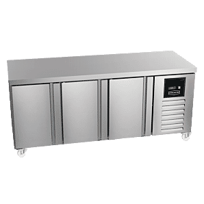Sterling Pro Green SNI-6-200-30-NS Stainless Steel 3 Door Freezer Counter, 600mm Deep