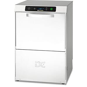 DC SXD45AIS Standard Extra Range 450mm Basket Frontloading Commercial Dishwasher with Break Tank & Integral Softener - 14 Plates