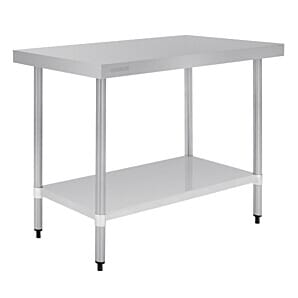 Vogue Stainless Steel Prep Table 1200mm - T376