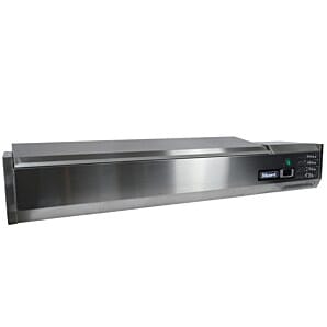 Blizzard TOP2000EN 1/3 Gastronorm Preparation Top with Hinged Lid, 2000mm