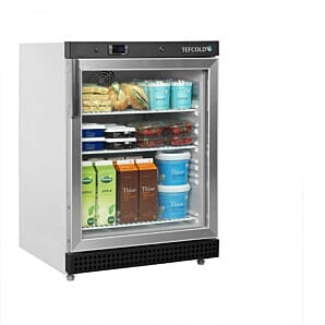 Tefcold UR200G Glass Single Door Undercounter Chiller with products