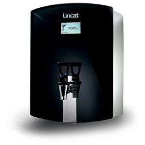 Lincat WMB3F/B FilterFlow WMB Wall Mounted Automatic Fill Boiler - Black Glass - W 300 mm - 3.0 kW