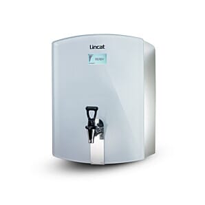 Lincat WMB5F/W FilterFlow WMB Wall Mounted Automatic Fill Boiler - White Glass - 5L Capacity - 3.0 kW