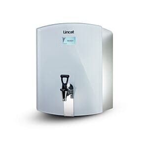 Lincat WMB7F/W FilterFlow WMB Wall Mounted Automatic Fill Boiler - White Glass - 7L Capacity - 3.0 kW