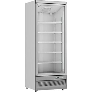 Prodis XPD750-P-G-LE Glass Single Door White Display Fridge, 614 Litres