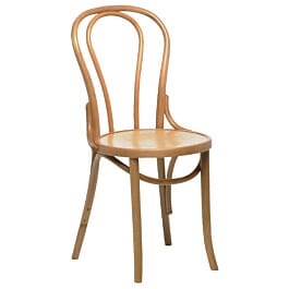 Fameg CF140 Bentwood Bistro Natural Side Chair (Pack of 2