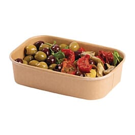 Colpac Stagione Recyclable Microwavable Food Boxes 500ml / 17.5oz (Pack ...