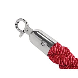 Bolero Red Twist Barrier Rope 1.5m - (Code: GF947) | Alexanders Direct