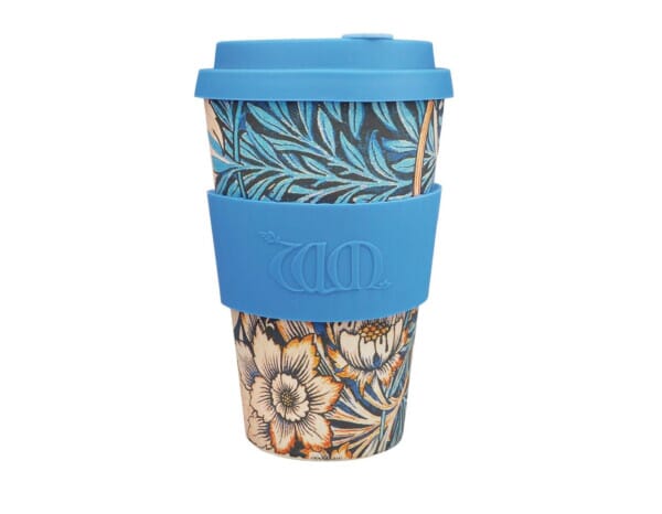 Wakecup Ecoffee Cup Bamboo Reusable Coffee Cup Lily William Morris 14oz - (Code ...