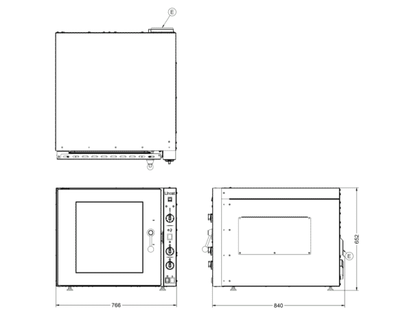 LINCAT VENTILATORE FORNO ELEMENTO RISCALDANTE ROTONDO OPUS - Foto 9