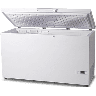 Front view of the Vestfrost VT 306 Low Temperature -25°C to -45°C Chest Freezer, 296 Litres