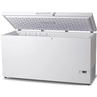Front view of the Vestfrost VT 407 Low Temperature -45°C to -65°C Chest Freezer, 384 Litres