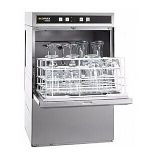 Hobart Ecomax G504W-10B Undercounter Glasswasher 500mm Rack