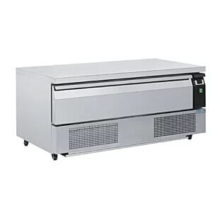 Polar DA995 Single Drawer Counter Fridge/Freezer 3 x GN