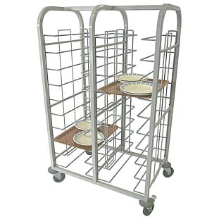 Craven TCT2/10-S Double Column 20 Level Tray Clearing Trolley