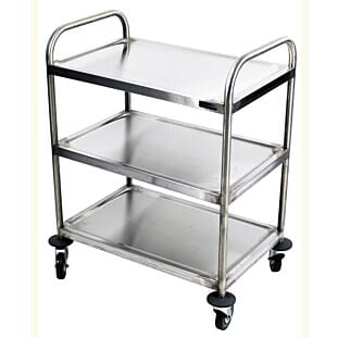 Craven RSE8-ZB Three Tier Stainless Steel General Purpose Trolley