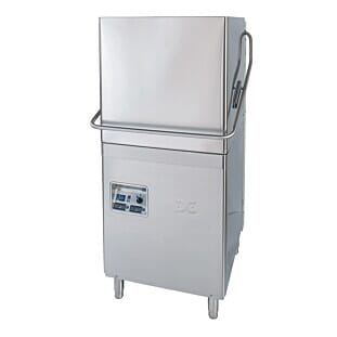 Front view of the DC PD1300 Premium Range Passthrough Dishwasher