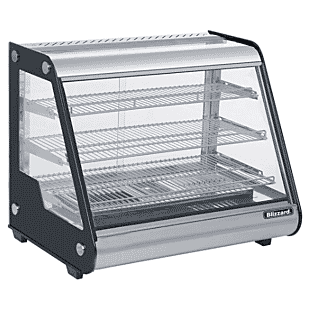 Blizzard HOTT2 Countertop Heated Merchandiser 160ltrs