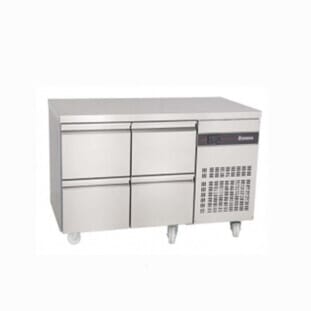 Inomak PN22-ECO 4 Drawer 1/1 Gastronorm Refrigerated Counter 274L