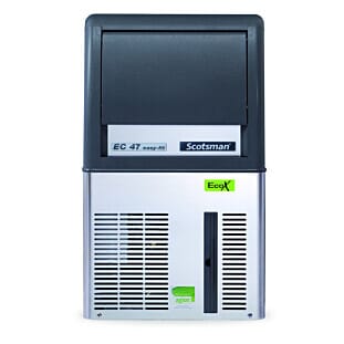Front view of the Scotsman EC 47 Eco-X Self Contained Gourmet Ice Maker, 25kg/24hrs