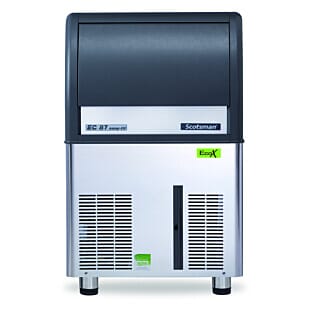 Front view of the Scotsman EC 87 Eco-X Self Contained Gourmet Ice Maker, 44kg/24hrs
