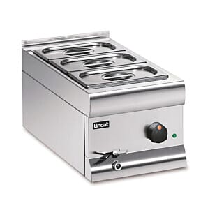 Lincat BM3AW Silverlink 600 Electric Counter-Top Wet Heat Bain Marie 1kW