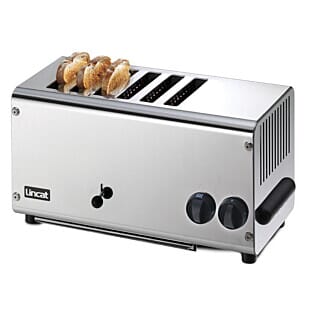 Lincat LT6X Electric Counter-Top 6 Slot Toaster 3kW