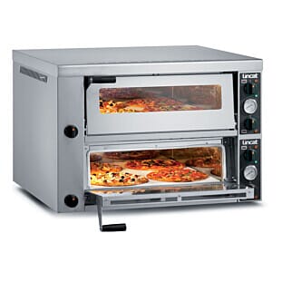 Lincat PO430-2 Electric Counter-Top Twin-Deck Pizza Oven