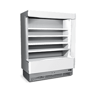Front view of the Sterling Pro VOLCANO80/125 Multideck Display Chiller, 1330mm

