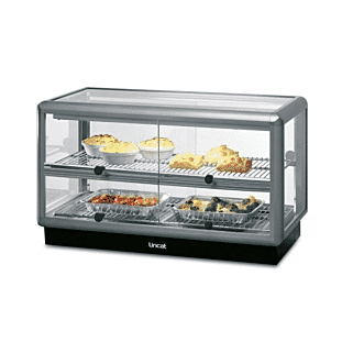 Lincat D5H/100S - Seal 500 Series Counter-top Heated Merchandiser - Self Service - 2.02 kW