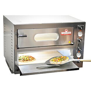 Italforni EK44 Twin Deck Electric Pizza Oven, 8 x 13" Pizzas