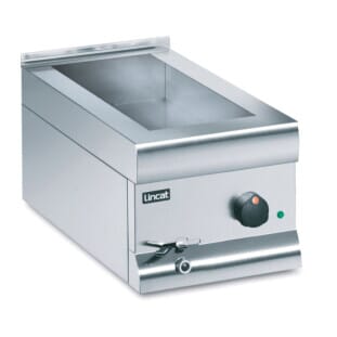 Lincat BM3W Silverlink 600 Electric Counter-Top Wet Heat Bain Marie 1kW