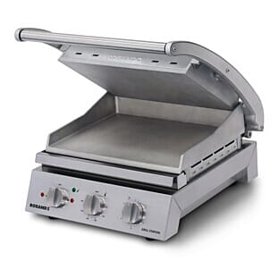 Roband GSA610S 6 Slice Grill Station with Smooth Top Plate