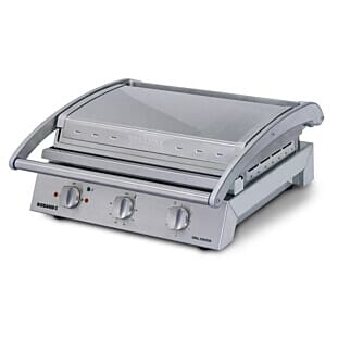 Roband GSA815R 8 Slice Grill Station with Ribbed Top Plate