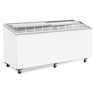 Sterling Pro Green SPC563GC Glass Sliding Lid Chest Freezer, 563 Litres
