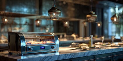 Salamander Grill in Kitchen